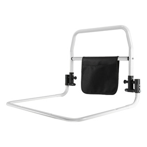 Barrière de lit sans perçage en alliage d'aluminium pour personnes âgées et femmes enceintes avec support dorsal - Product Image 3