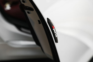 Logotipo personalizado deportes 4 Uds PVC borde de la <span class=keywords><strong>puerta</strong></span> lateral del coche parachoques protección antiarañazos protectores pegatinas <span class=keywords><strong>puerta</strong></span> del coche tira anticolisión - Product Image 6