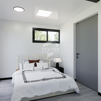 Meilleures ventes : Maison mobile modulaire préfabriquée de luxe de 20 pieds et 40 pieds avec pièce de conteneur extensible, 3 à 4 chambres