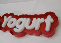 Letrero Luminoso 3D con Control Remoto, Letras Infinitas Verdes, Logotipo Personalizado en Acrílico Espejo LED, para Tienda, Boda, PVC, Alto Brillo, DC