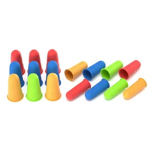 Anti Slip Silicone Finger Protectors Heat Resistant For Electronic Operation Medium Large Small Size Multicolor - Product Image 1