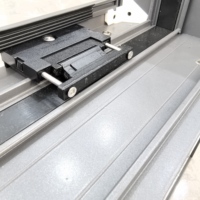Accessoires pour fenêtres en aluminium Porte coulissante et fenêtre en alliage de zinc Verre extrudé