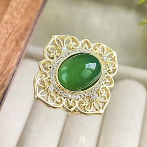 Parures de bijoux vintage écologiques en cuivre 10*14mm avec zircon rouge, design rétro ajouré, hypoallergéniques, bijoux haut de gamme - Product Image 5