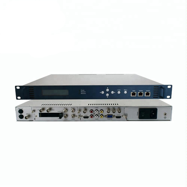 H.264 and Hevc 4k Satellite Receiver Digital Cable Tv Headend Ird to Digital Tv Decoder