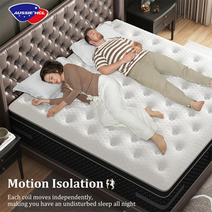 Phật sơn nhà máy chỉnh hình hỗn hợp nệm phòng ngủ đồ nội thất vua nữ hoàng Kích thước bộ nhớ bọt độc lập Túi mùa xuân nệm - Product Image 5