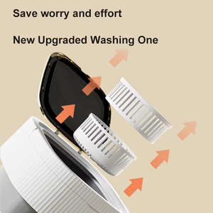 2026 Trending Household <b>Mini</b> Foldable Washing Machine Portable USB Automatic Washer Plastic Material Factory Direct Sales - Product Image 5