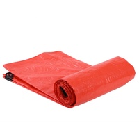 Bâche PE étanche 50Gsm-300Gsm rouge personnalisée Fabricant de bâche PE