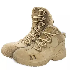 Outdoor Delta Tactical Breathable Shoes Hiking Climbing Hard-wearing Combat Boots Waterproof High-top Desert Shoes