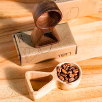 Cuillère à café en bois de noyer, cuillère doseuse pour expresso, cuillère doseuse en bois pour grains de café, thé, sucre, accessoires pour café