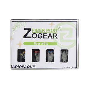 EP008 Zogear <span class=keywords><strong>Thread</strong></span> Dental Quartz Fiber Post Set、20ポスト4ドリル/ボックス - Product Image 4