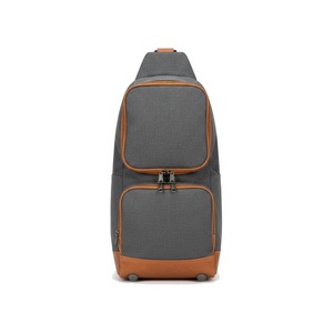 Sacoche technique pour deux raquettes de pickleball avec poche à bords finis, capacité 2 raquettes, 600D mat, logo personnalisé, vente en gros - Product Image 1