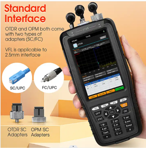 Detector de Obstrucciones de Cable de Fibra Óptica Monomodo Portátil COMPTYCO AUA28U de 60 km, Probador de Puntos de Rotura de 1550 nm, FTTH 4G 3G GPRS - Product Image 3