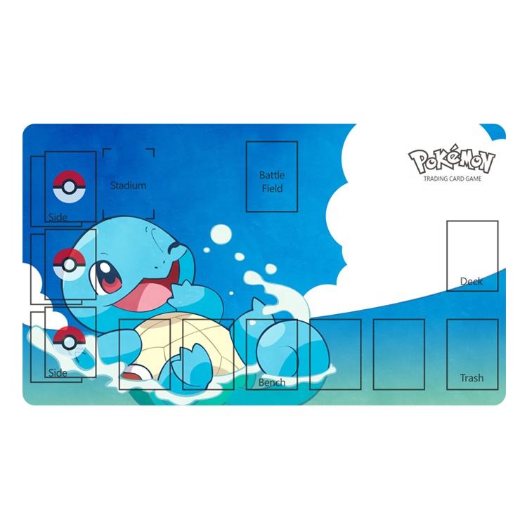 Custom Card Game Mat - 24x14 Inch Rubber Playmat