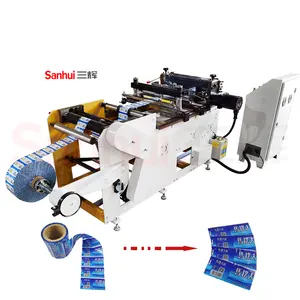 multi-function high quality flim laser cutting machine for label with roll label cutting