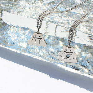 2款全新设计高品质Pokeball Monster Ditto不锈钢项链金属工艺 - Product Image 3