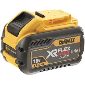 Batterie Li-Ion Dewalt XR Flex Volt 18V 12.0 Ah pour outils électriques - Product Image 1