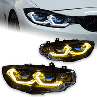 2PCS AKD Phare pour BMW F32 F36 M4 F80 Phare LED 2013-2019 Phares 425I DRL Clignotant Signal Accessoire automobile