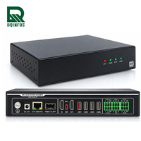 Système de collaboration KVM intégré et distribué sur réseau IP avec codec KVM, 16 postes Windows, écran d'affichage en superposition LCD LED DLP