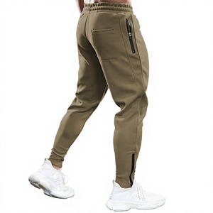 Wholesale 79% cotton, 14% Polyester, 7% Spandex Men's <b>Summer</b> Casual Athletic Outdoor Jogger <b>Pants</b> Ankle Zipper Design Long <b>Pants</b> - Product Image 5