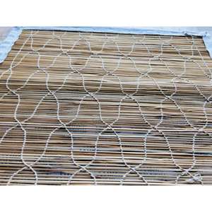 Stores enrouleurs tissés en bambou naturel et écologique, taille 4x6FT, stores et volets en bambou faits à la main de haute qualité - Product Image 6