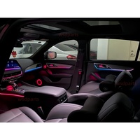 Kit d'éclairage d'ambiance dynamique à LED style carbone pour Cadillac CT5 2020-2026 – Amélioration de l'intérieur