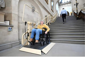 Plataforma Elevadora Inclinada Discreta con Función Plegable y Rendimiento Confiable para el Hogar y Hoteles - Product Image 4