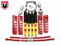 Nouveau kit de suspension tout-terrain pour Suzuki Jimny 1998-2017 JB43 JB33 JB23, kit de rehausse de 2 pouces avec barres Panhard réglables