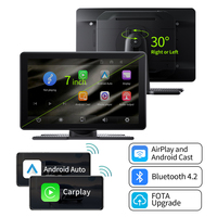 Ottocast OttoScreen Lite 7 Inch Layar Portabel Wireless Carplay Android Auto Dual Bluetooth FM AUX CE FCC Resmi Grosir