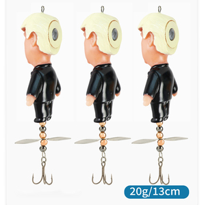 <span class=keywords><strong>Esca</strong></span> da Pesca Topwater con Elica, in Plastica Dura, 130mm 20g/18g, Esche Morbide a Forma di Cartone Animato <span class=keywords><strong>per</strong></span> Bass, Luccio, Musky, Acqua Dolce - Product Image 1