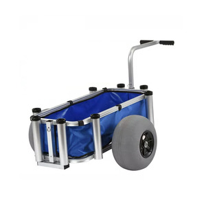 Ucuz alüminyum hafif plaj balıkçı arabası balloonwheel kamp arabası - Product Image 4