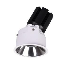ไฟ LED เชิงพาณิชย์ โคมไฟฝังเพดาน สีดำ อะลูมิเนียม 4100K แสงขาวธรรมชาติ AC 220V IP20 อายุการใช้งาน 50000 ชั่วโมง CRI90 ปรับความสว่างได้ - Product Image 4