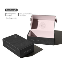 Boîte à vêtements en carton de luxe en gros du fabricant, gaufrage, estampage, emballage en papier ondulé pour bougies, portefeuilles