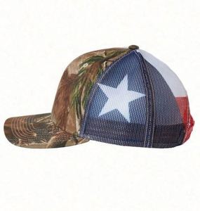 Casquette Trucker 5 Panneaux Personnalisée en Maille Style Hip Hop Tendance avec Logo Brodé Imprimé Numériquement pour Usage Extérieur - Product Image 4