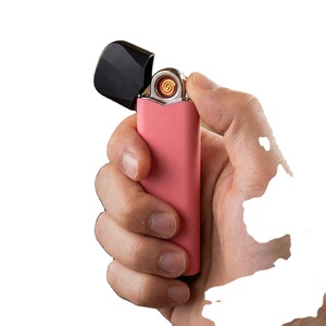 Encendedor Electrónico Premium con Acabado Mate, 60K, Carga USB, Tamaño de Bolsillo, Sin Llama, Resistente al Viento, con Caja para Fumadores - Product Image 6
