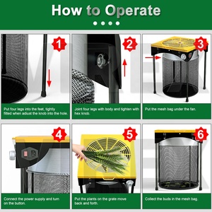 18 Inch Adjustable 3 Speed Hydroponic Electric Leaf <strong>Bud</strong> <strong>Trimmer</strong> - Product Image 5