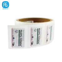 Etiqueta NFC Rectangular Imprimible de 37*25mm, 14443A NFC Forum 2, 13.56MHZ, para Comercio Minorista, Anti-falsificación