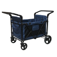 2025 nouvelle poussette multifonctionnelle pour bébé Wagon pour 4 enfants pliant Camping Wagon