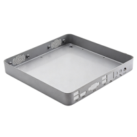Carcasa de Metal de Aluminio Personalizada No Estándar, Corte Láser, Doblado, Mecanizado CNC, Carcasa para Equipos Electrónicos OEM