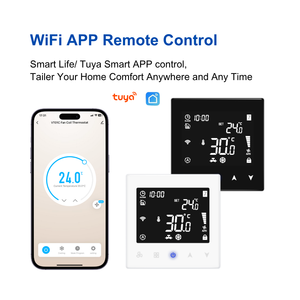 WLAN-Thermostat mit Wochenplanung, Flexible Steuerung für Gebläsekonvektoren mit OEM-Service, Komplette Projektnachhaltung, CE- und RoHS-Zertifiziert - Product Image 3