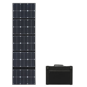Glory Solar Revêtement en tissu haute efficacité 5V et 18 volts <span class=keywords><strong>100</strong></span> <span class=keywords><strong>watts</strong></span> <span class=keywords><strong>Panneau</strong></span> <span class=keywords><strong>solaire</strong></span> pliant <span class=keywords><strong>pour</strong></span> caravane de <span class=keywords><strong>camping</strong></span> - Product Image 4