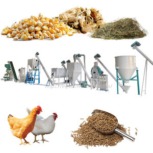 Producto más vendido <span class=keywords><strong>2022</strong></span>, equipo de molino de alimentación para aves de corral de fábrica, línea de producción de alimentos para animales, máquina de molino de pellets de alimentación para ganado usada - Product Image 3
