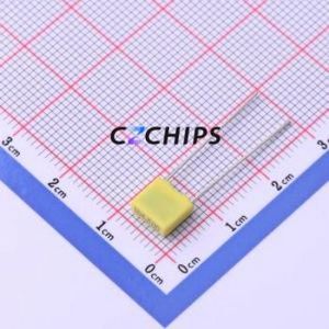 PE104J2A0504 Film <b>Capacitor</b> Through hole Component (THT),P=5mm 100nF 5% 100V Metallized Polyester - Product Image 1