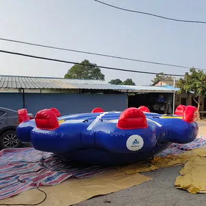 Коммерческая Спортивная Летающая сумасшедшая буксируемая игра водная поездка Спиннер игры ufo надувная лодка для дискотеки по отличной цене