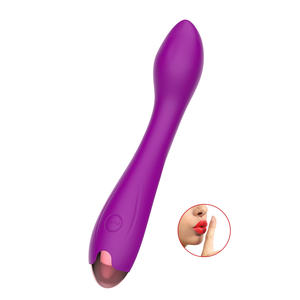 Wiederauf ladbare 123g Silikon ABS Sexspielzeug für Erwachsene Großhandel Daumen Single Shock G-Punkt Stick Vibrator Weiblicher Dildo - Product Image 3