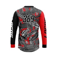 100% poliester kaos balap motor sublimasi desain terbaru grosir kaus motocross