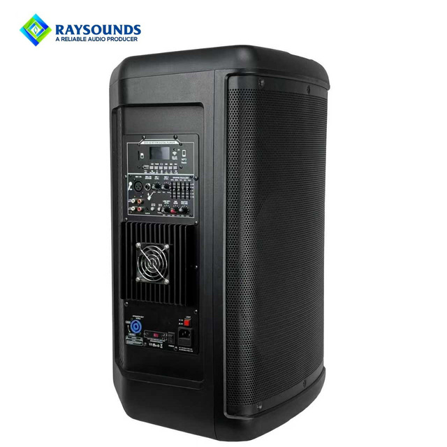 15inch 300W Professional Stage Active Speaker for Plastic Aluminium Materials Outdoor