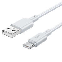 Câble USB A vers USB C au prix d'usine, câble de 1 m pour téléphone portable, batterie externe