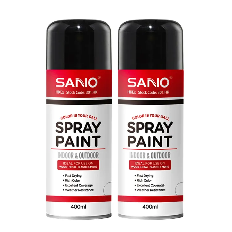 OEM Factory Price Gold Spray Paint For Color Metal Spray Paint For Car Graffiti Spray Paint 400ml