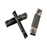Plaquettes en carbure ZCC CT ZPFD ZPFD0302-MG-6R YBG302 pour tournage CNC, outils de coupe pour tour, lame CNC à double tranchant