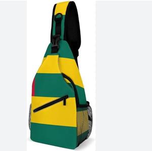 Drapeau de l'Albanie Sac à dos à bandoulière personnalisé de haute qualité - Product Image 3